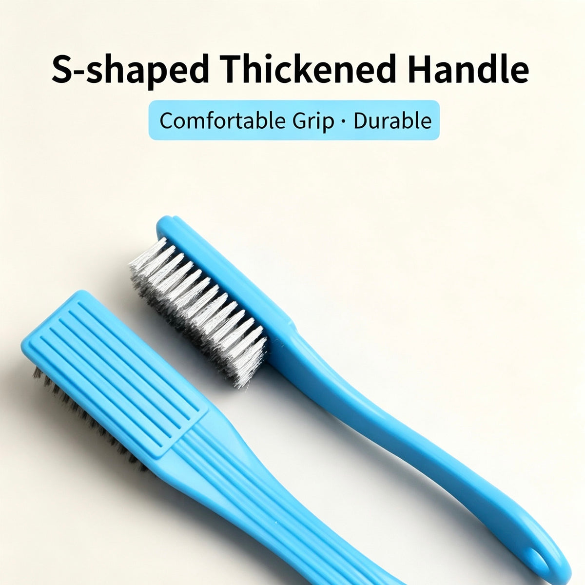 304 Stainless Steel Fine Wire Base Prep Brush, Colorfast, for Wenwan Walnut & Rudraksha