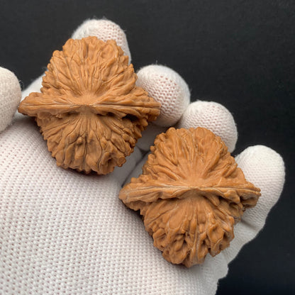 Four-Story Tower Walnuts | Width39*Belly38*Height38 | No. 0260628-01 | Premium