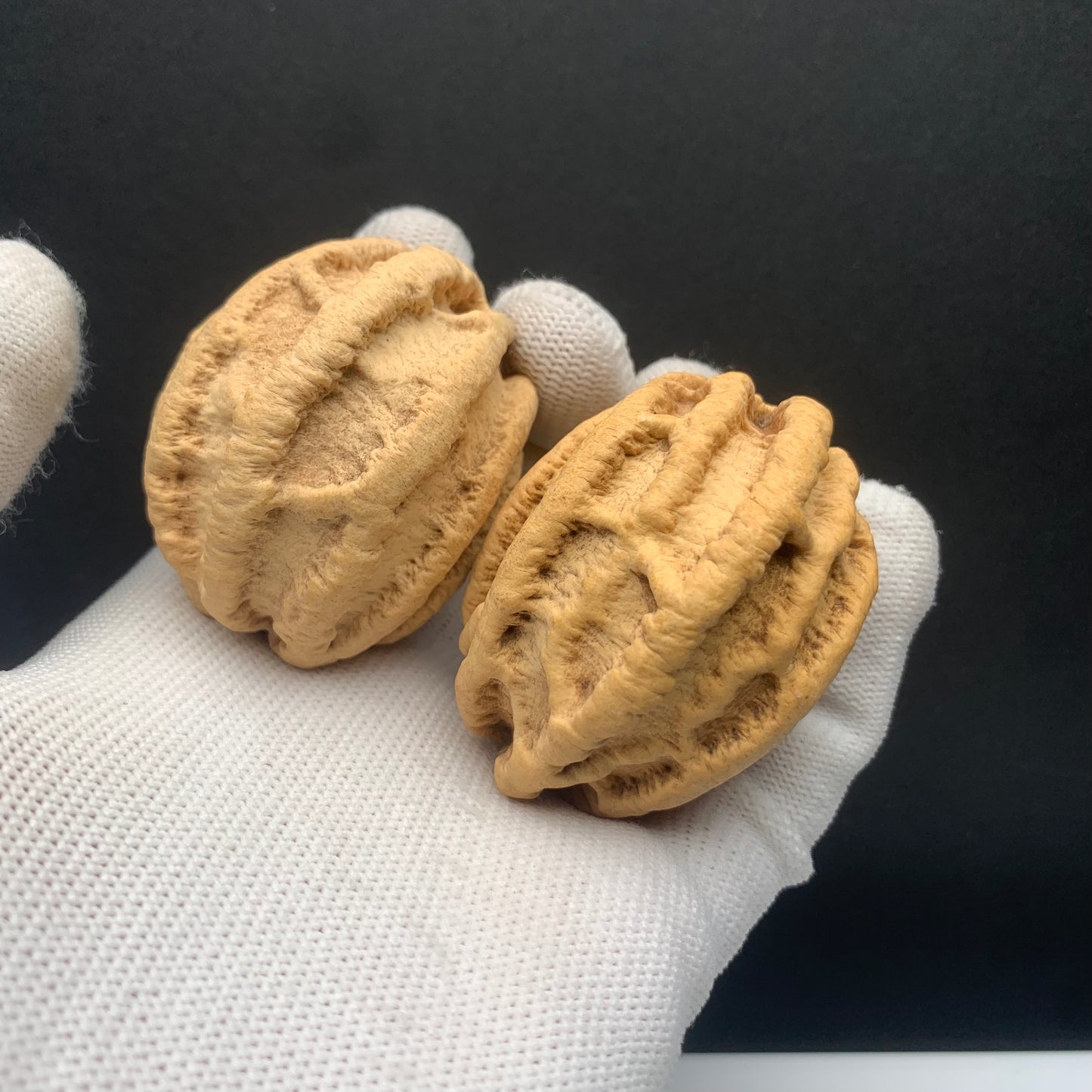 Wild Qiankun Ghost‑Face Walnuts|width*Belly*height| No. B001｜Premium