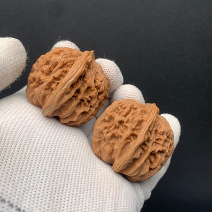 Four-Story Tower Walnuts | Width40*Belly37*Height35 | No. 0260625-02 | Premium