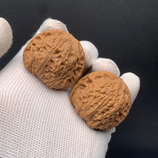 Golden Cicada Walnuts | Width37*Belly32*Height32 | No. 0260714-4 | Premium