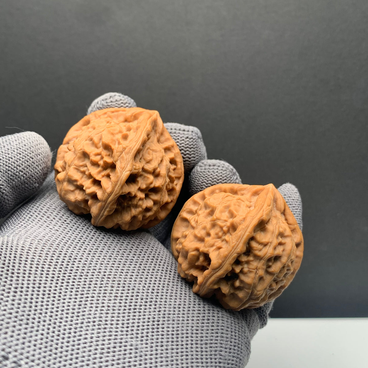Imperial Seal Four-ridge Wenwan Walnuts | Width45*Belly41*Height39 | NO.69121 | Premium