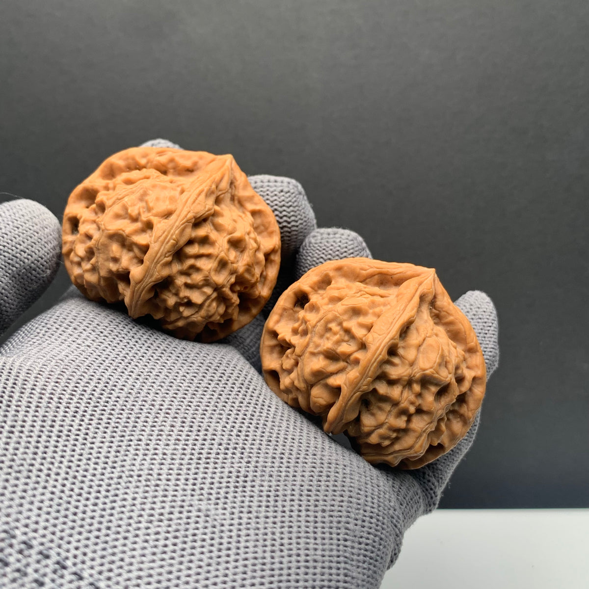 Imperial Seal Four-ridge Wenwan Walnuts | Width45*Belly41*Height39 | NO.69121 | Premium