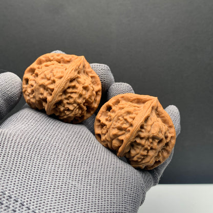 Imperial Seal Four-ridge Wenwan Walnuts | Width45*Belly41*Height39 | NO.69121 | Premium