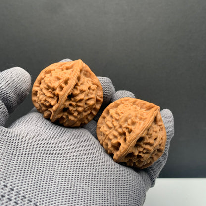 Imperial Seal Four-ridge Wenwan Walnuts | Width45*Belly41*Height39 | NO.69121 | Premium