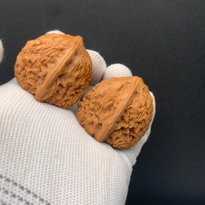 Nanjiangshi Carved Walnuts | Width34*Belly38*Height38 | NO.67305 | Premium