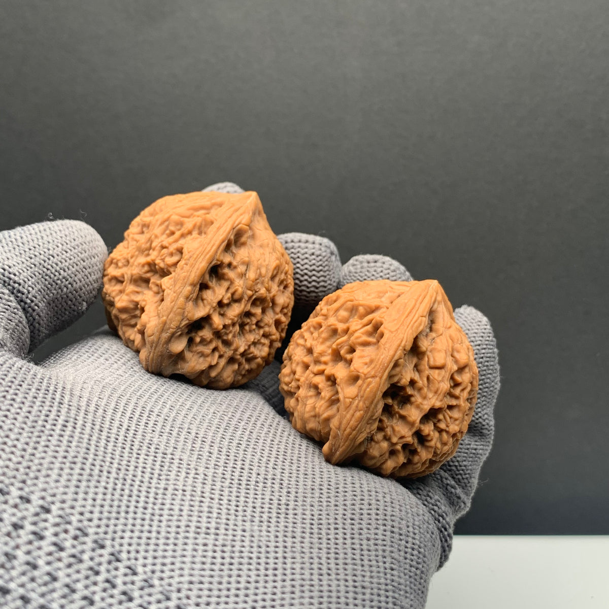 Devil‑Eye Triangle Nanjiangshi Wenwan Walnuts | Width38*Belly38*Height37 | NO.68318 | Premium