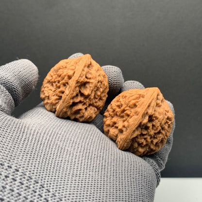 Devil‑Eye Triangle Nanjiangshi Wenwan Walnuts | Width38*Belly38*Height37 | NO.68318 | Premium