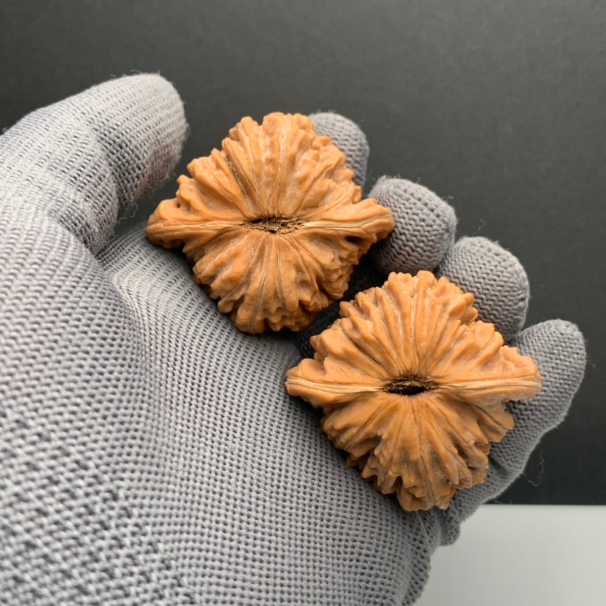Pinggu Four‑Building Towers Wenwan Walnuts | Width43*Belly40*Height37 | NO.0260622‑07 | Premium