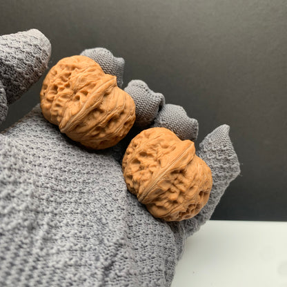 Ingot‑shaped Walnuts | Width38*Belly42*Height33 | No. 25‑PGYB‑010 | Premium