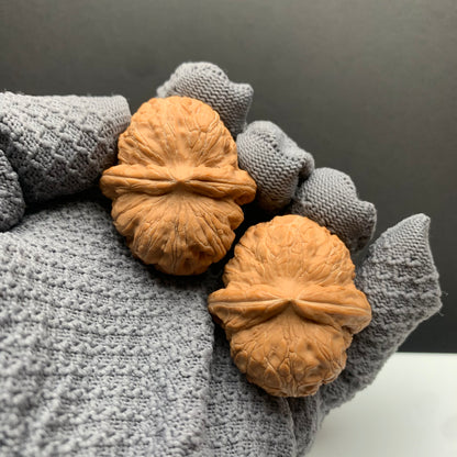 Ingot‑shaped Walnuts | Width38*Belly42*Height33 | No. 25‑PGYB‑010 | Premium