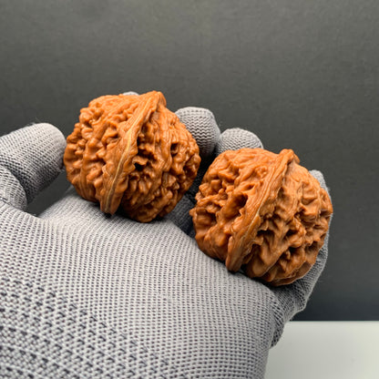 Four story tower Walnuts | Width47*Belly44*Height42 | NO.69079 | Premium