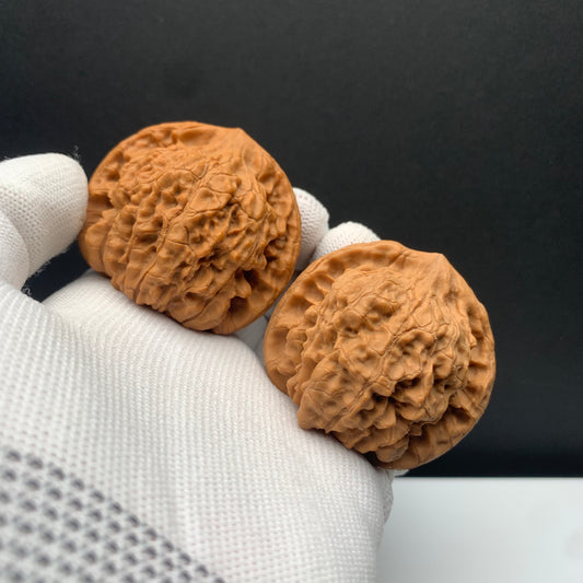 Wang Mansion Hat Walnuts | Width49*Belly42*Height43 | No. 671301 | Premium