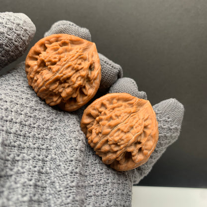 Wenshan Three-Ridged Mercedes-Benz Walnuts | Width39/38/38*Height33 | No.N26‑YLCJ‑006 | Premium