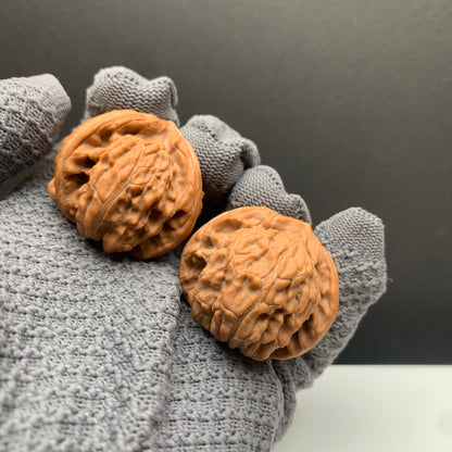 Wenshan Three-Ridged Mercedes-Benz Walnuts | Width39/38/39*Height31 | No.26‑YLCJ‑015 | Premium