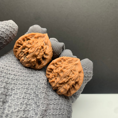 Wenshan Three-Ridged Mercedes-Benz Walnuts | Width39/39/38*Height37|No. 26‑YLCL‑013 | Premium