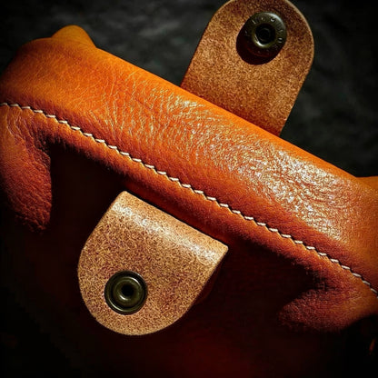 Soft Texture Leather Wenwan Storage Bag, Portable,Dustproof