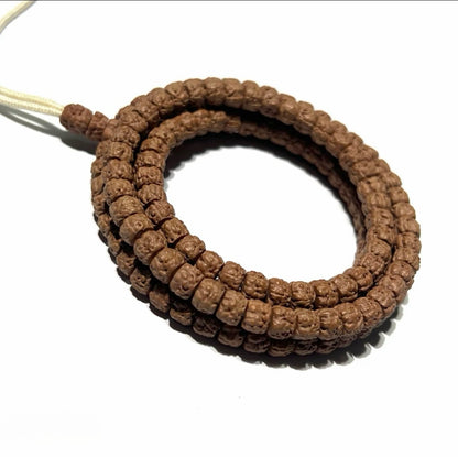 Natural Small Vajra Bodhi, Tibetan-cut Buddha's Hand, Wenwan bracelet, approx 6.5mm