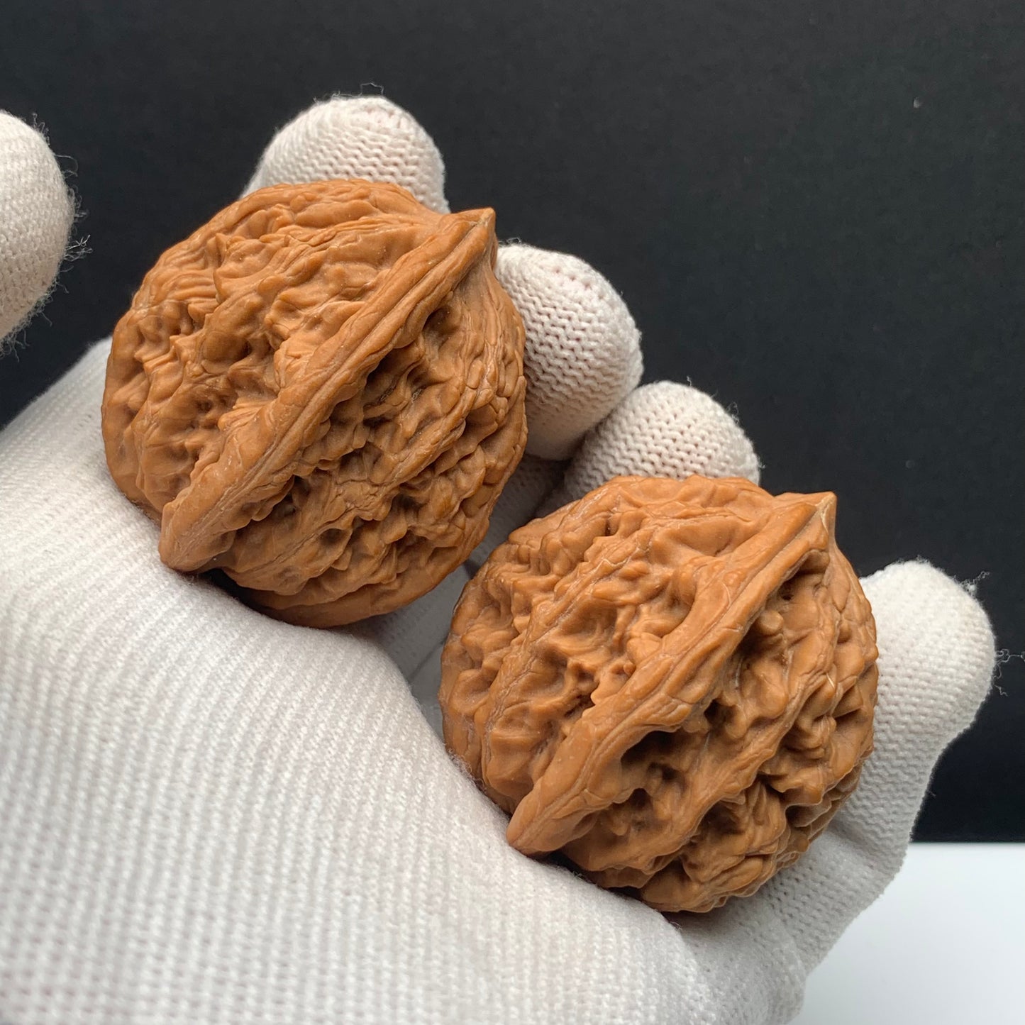 Wheat‑ear Tiger Head Walnuts | Width38*Belly38*Height42 | No.608181 | Premium