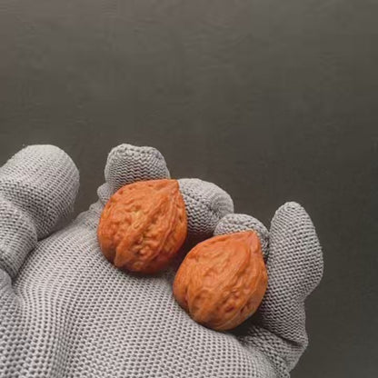 Natural Small Qiuzhi Walnuts | Width 20‑26mm | Suitable for Bracelet Making