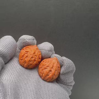 Natural Small Qiuzhi Walnuts | Width 20‑26mm | Suitable for Bracelet Making