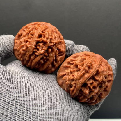 Four story tower Walnuts | Width47*Belly44*Height42 | NO.69079 | Premium