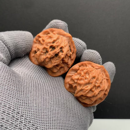 Snake Head Palace Lantern Wenwan Walnuts | Width38*Belly34*Height35 | NO.6101101 | Premium
