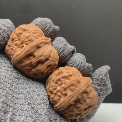 Ingot‑shaped Walnuts | Width38*Belly42*Height33 | No. 25‑PGYB‑010 | Premium