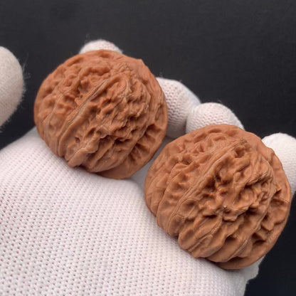 Four-Story Tower Walnuts | Width40*Belly37*Height35 | No. 0260625-02 | Premium