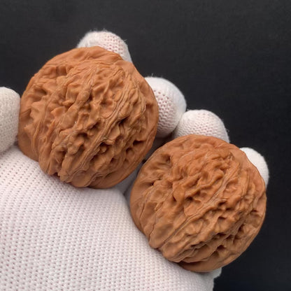 Four-Story Tower Walnuts | Width39*Belly38*Height38 | No. 0260628-01 | Premium