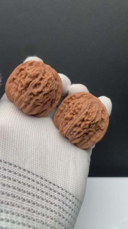 Four-Story Tower Walnuts | Width40*Belly39*Height38 | No. 671706 | Premium