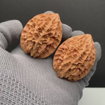 Wealth Attracting Angle Wenwan Walnuts | Width38*Belly41*Height50 | NO.69076 | Premium