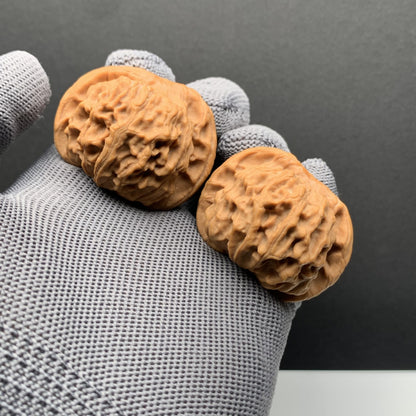 Tiandi Er Ye Mao wenwan walnuts| Width42*Belly39*Height34 | N0.69075 | Premium