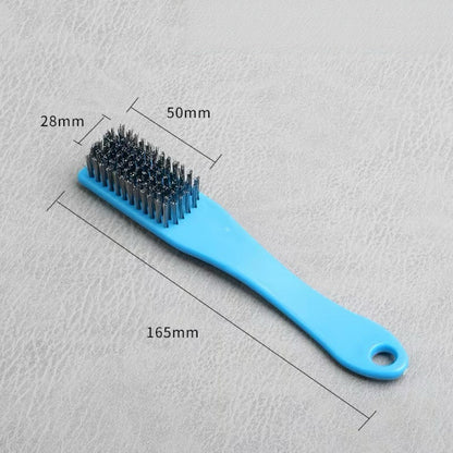 304 Stainless Steel Fine Wire Base Prep Brush, Colorfast, for Wenwan Walnut & Rudraksha